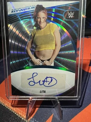 $39.99 • Buy 2023 Panini Revolution WWE Auto Sunburst 29/99 Lita #AG-LTA Auto