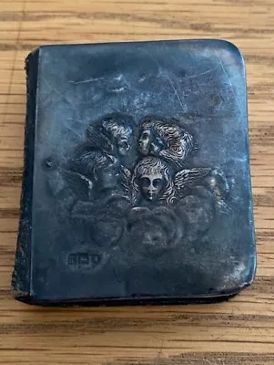 Antique Miniature Silver Fronted Cherub Common Prayer Book • £35