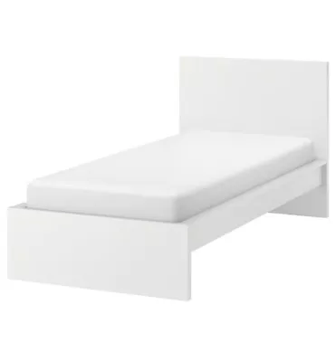 Malm Single Bed 🛏️ Avalible In 3 Colours ⬛️⬜️🟫 Quick Delivery✅ • £200