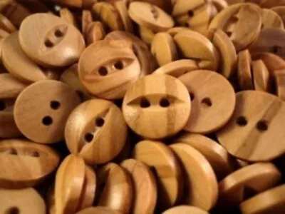 £2.10 • Buy 2190 Baby Tiny Real Natural Olive Wood Fish Eye Buttons 9-10-11mm-MADE IN ITALY