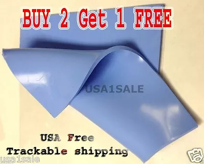 $6.99 • Buy 100x100x2mm GPU PS3 PS2 XBOX 360 Heatsink Compound Thermal Conductive Pad Blue √