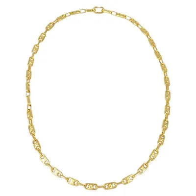 Celine Macadam Gold Chain Pendant Necklace 122902 • $498