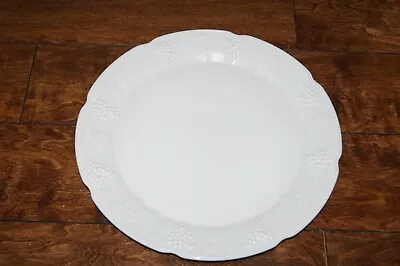 Vintage Indiana Milkglass Harvest Grape Platter 14” Euc • $34.99