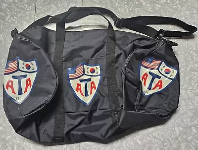 ATA American Taekwondo Association Duffle Bag W/Side Pocket BJK • $42