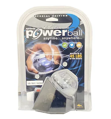 Powerball Platinum White W/ PowerDock From DFX • $29.99