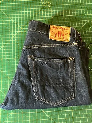 KINGS OF INDIGO Mens Lucius Japanese Selvedge Jeans Size W32 L29 • £39.95