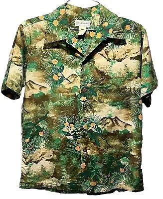 Vintage Duke Kahanamoku All Over Print Hawaiian Aloha Shirt Catalina Large • $174.99