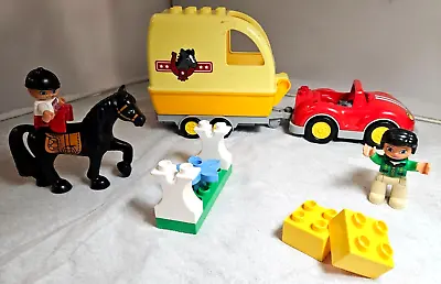 Lego Duplo 10807 - Horse Trailer - Car Camper And Horse • $25.11