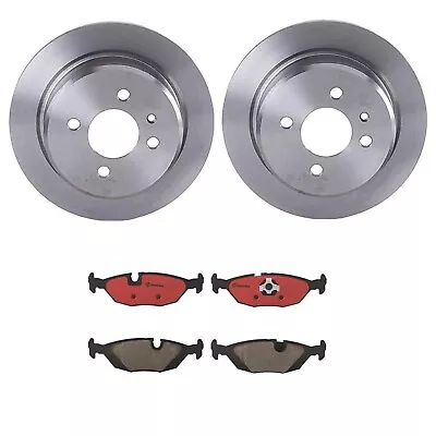 Brembo Rear Brake Kit Disc Rotors Ceramic Pads For BMW E30 318i 318is 325i 325is • $109.95