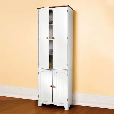 £179.99 • Buy Free PP Kitchen Larder Cupboard/Pantry Cupboard/Pantry Cabinet/Linen Cabinet 004