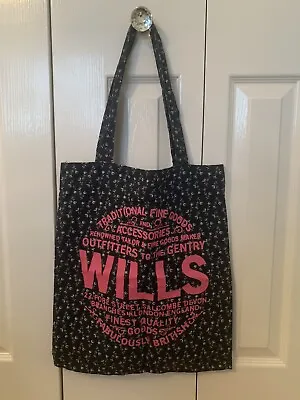 Girls Womens Jack Wills Fabric Tote Bag Reusable • £5