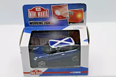 CORGI CC86522: BMW MINI COOPER S St.Andrew's Flag With Working Lights - NEW • £13.99