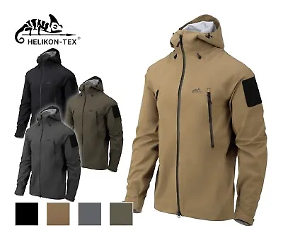 Helikon-Tex SQUALL Hardshell Jacket MEMBRANE Ecwcs Rain Parka Outdoor Tactical • £158.53
