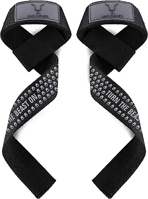 JAG GEARS Weight Lifting Straps For Body Building Weight Lifting & Dead Lift • £10.19