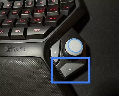 Logitech G13 Advanced Gameboard Gamepad Thumb Button Replacement Part DIY • $19.99