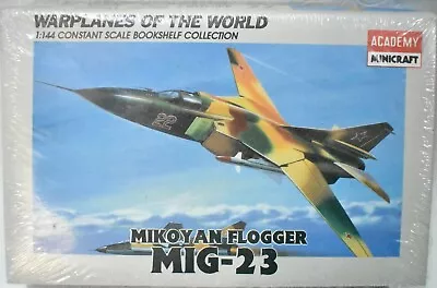 MIG 23 Mikoyan Flogger 1/144 Academy Minecraft Model Kit  War Plane Jet  • $18.99