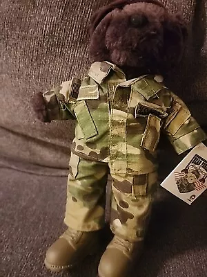 Brown Bear Forces Of America US Army Plush Teddy Bear Camo Mini Bear • $15