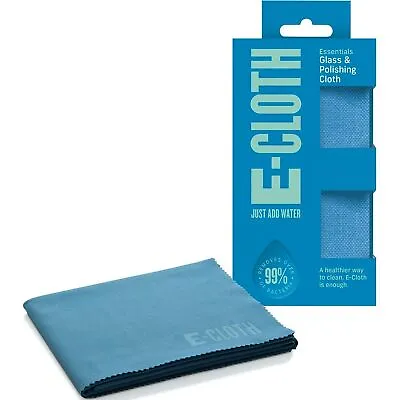 E-Cloth Glass And Polishing Cloth - Home Micro Fibre Window Cleaning Drying • £6.95