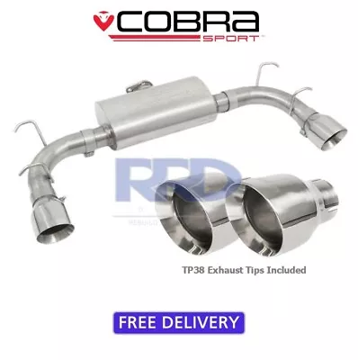 Mazda MX5 MK3 Exhaust Cobra Sport MZ05 Race Rear Silencer & TP38 Tips - NC 06-15 • $923.42