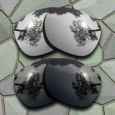 US Silver&Grey Black Polarized Lenses Replacement For-Oakley Garage Rock • $14.99