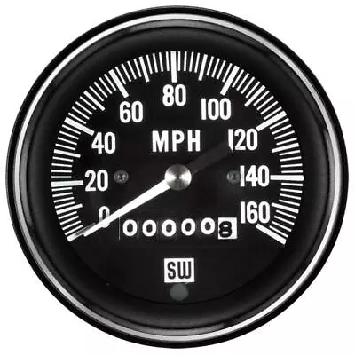 Stewart Warner 550HH-D Heavy Duty Speedometer Mechanical 3-3/8 Inch • $153.99