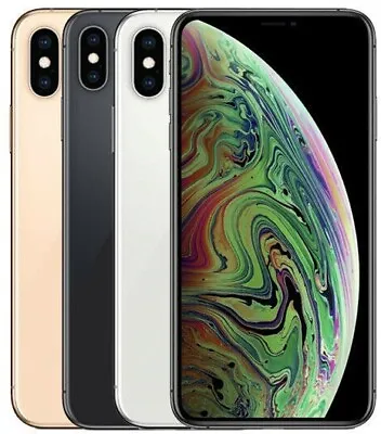 Apple IPhone XS MAX A1921 All GB Colors Carriers UNLOCKED Warranty - B Grade • $224.99