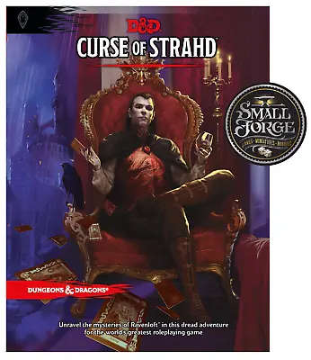 $47 • Buy Dungeon And Dragons Curse Of Strahd Adventure Source Hardcover, 5th Edition, NEW