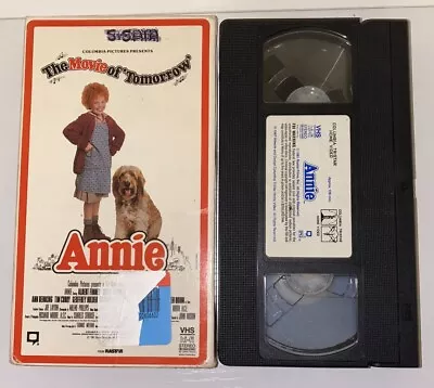 ANNIE (VHS 1985) Video Cassette Tape Movie Film Classic Play • $7.95