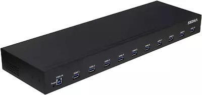10 Port USB 3.1 Gen I Hub (5Gbps) - 19 Inch 1U Rack Mount • $205.75