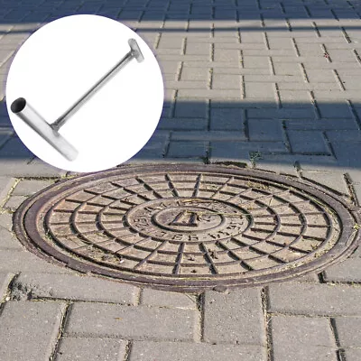 7  Manhole Cover With T-Handle For Heavy Duty Lifting • $13.82