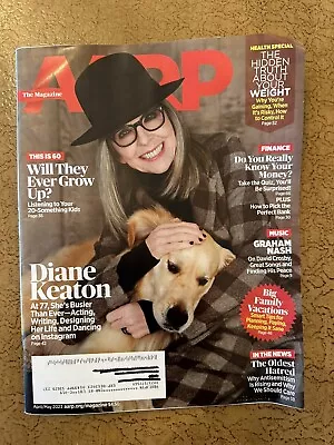 AARP Magazine - Diane Keaton - April / May 2023 - BRAND NEW - UNREAD • $4