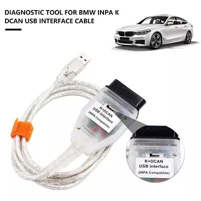 For BMW KCAN DCAN OBD2 SHB FTDI FT232RQ Car Code Diagnostic Tool INPA K+Can C • $23.49