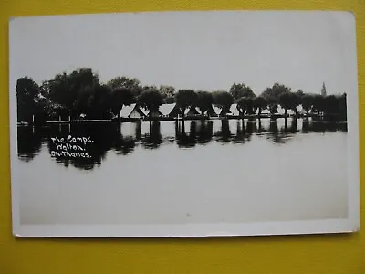 Postcard Surrey Walton-on-Thames The Camps 1935 Campsite Unusual View • £2.49