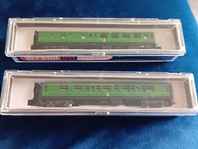 Wrenn Micromodel Railways. 2 X Coaches. 352 & 353. N Gauge. • £2.50