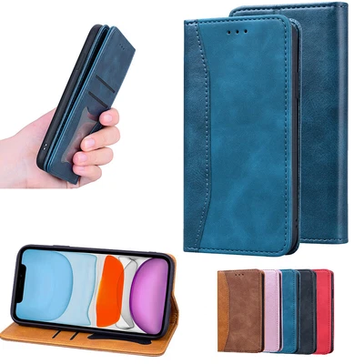 $7.96 • Buy Flip Wallet Case For IPhone 11 12 13 Pro Max Mini 7 8 Plus XS XR X Leather Cover