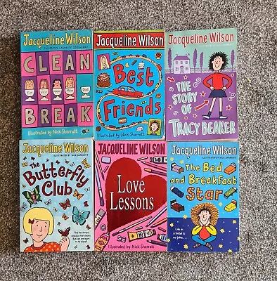 Box Set Of Jacqueline Wilson Books 6 Titles • £6.50