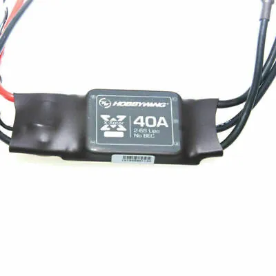 Hobbywing XRotor 40A OPTO Brushless ESC 2-6S For RC Multicopters DJI Long F17544 • $18.12