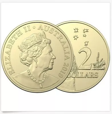 Australian Two Dollar JC Coin $2  Jody Clark 2019  - Low Mintage Only 2 Million • $3.50