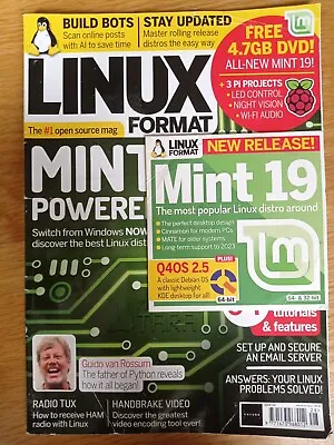 LINUX FORMAT MAGAZINE ISSUE 240 SUMMER 2018 Incl Cover Disc • £1.49