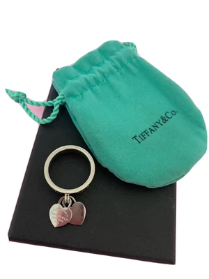 £180 • Buy Tiffany & Co Silver Return To Heart Tag Charm Ring