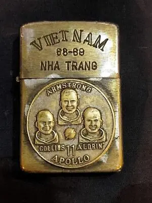 Used ZIPPO Lighter Vietnam Apollo 11 Vintage Accessory Extremely Rare Japan • $458.76