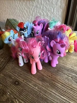 My Little Pony Lot Of 8 - 6” Fashion Style Ponies - Great Variety! • $18.50