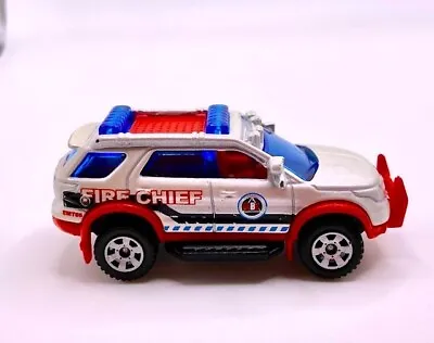 Fire Chief Ford Explorer Diecast  Matchbox Car By Mattel • $1.14