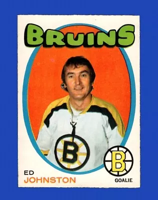 1971-72 O-Pee-Chee Set-Break #172 Ed Johnston EX-EXMINT *GMCARDS* • $0.84