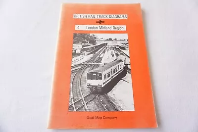 1990 Railway Track Diagrams Book No. 4 London Midland Region Quail Map  • £14.99