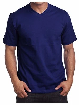 $8.50 • Buy Men's HEAVY WEIGHT V-Neck T-Shirt Plain Tee BIG & Tall Comfy Camouflage Hipster