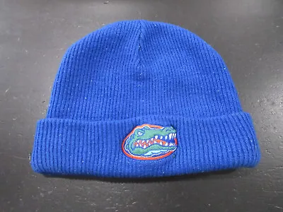 VINTAGE Florida Gators Hat Cap Adult One Size Blue Beanie Nike Football Mens 90s • $18.88