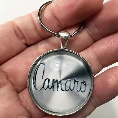 $12.95 • Buy Vintage 70-74 Chevrolet Camaro Chevy Logo Emblem Badge Reproduction Keychain