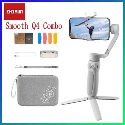 Zhiyun Smooth Q4 Combo 3-Axis Smartphone Gimbal Stabilizer • $225