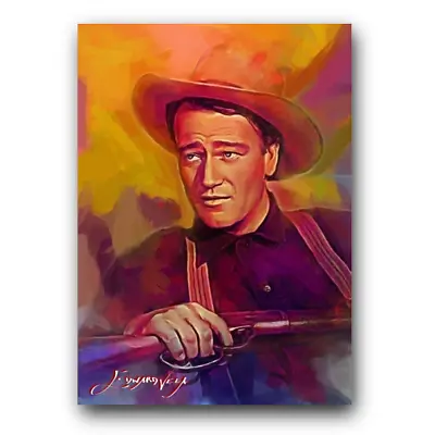 $1.99 • Buy John Wayne #33 Sketch Card Limited 38/50 Edward Vela Signed